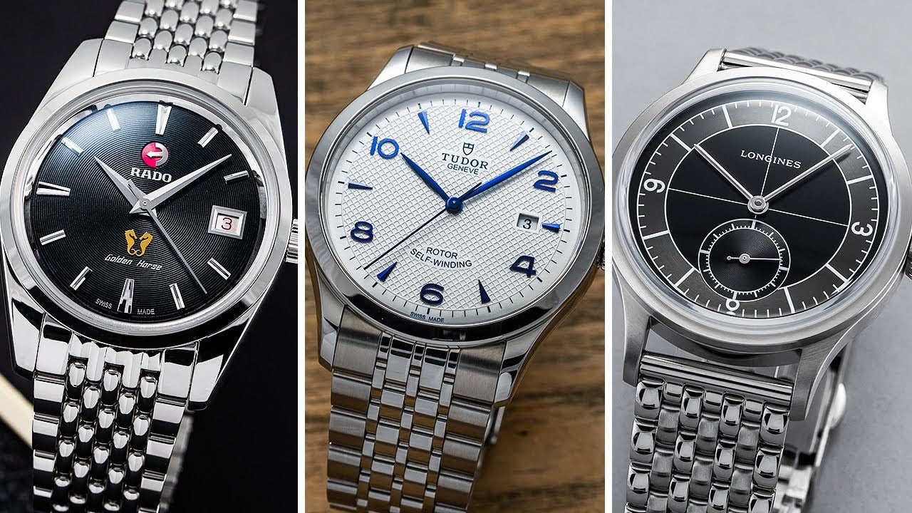 Three of the BEST Everyday Dress Watches: Rado Golden Horse, Tudor 1926, & Longines Heritage Sector