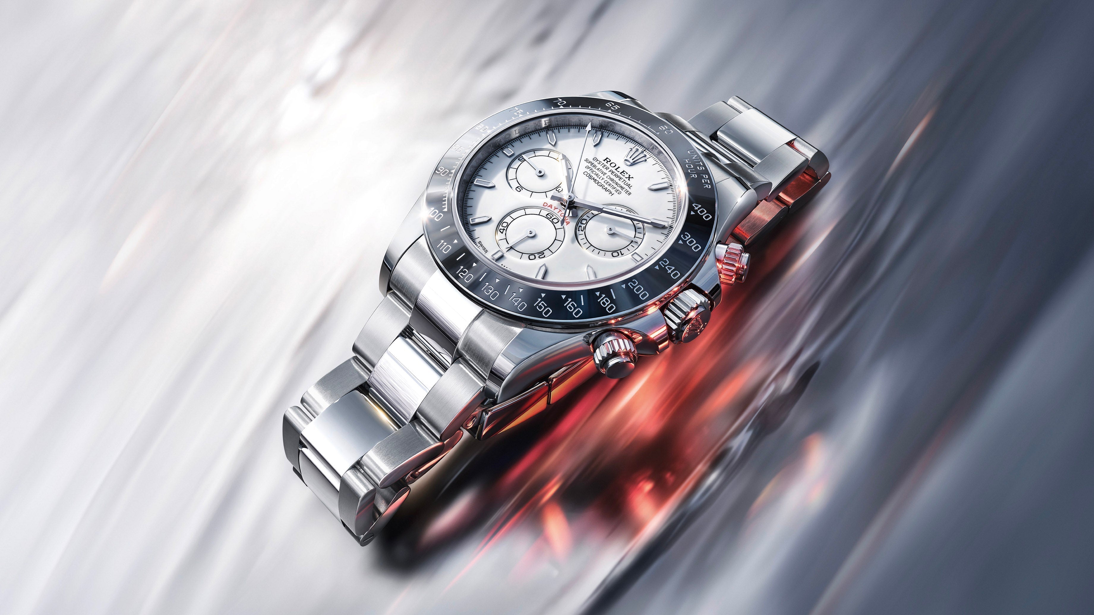 The New Steel Rolex Daytona With Enamel Polar Dial And Exhibition