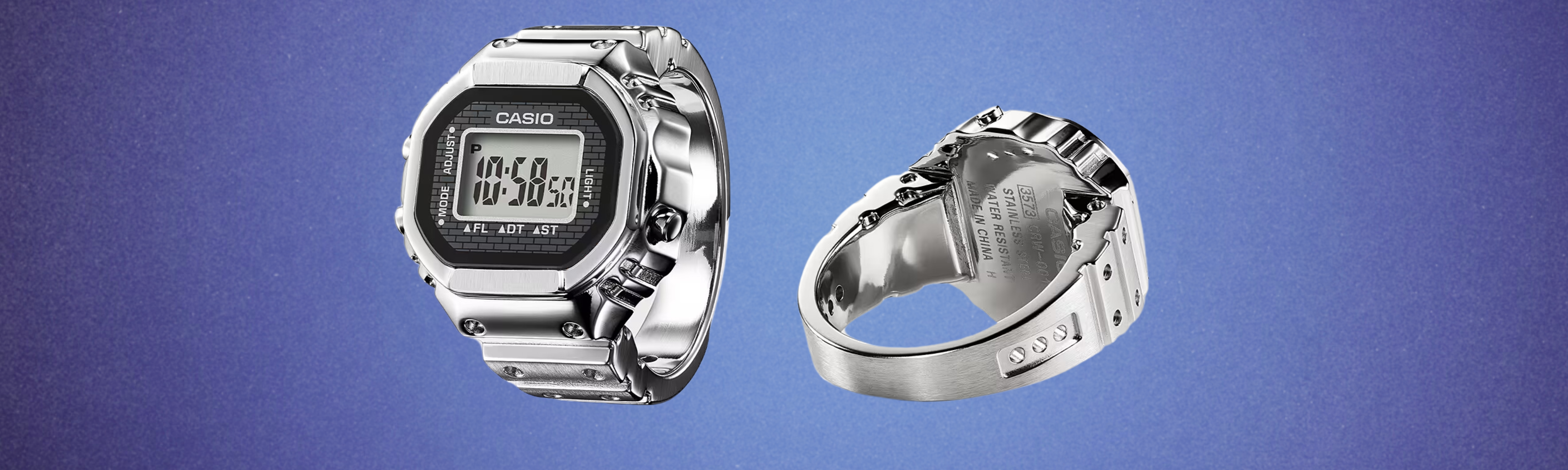 時計 Casio Ring Watch Stainless Steel News: Casio To Release Its First Functional Ring Watch | Teddy