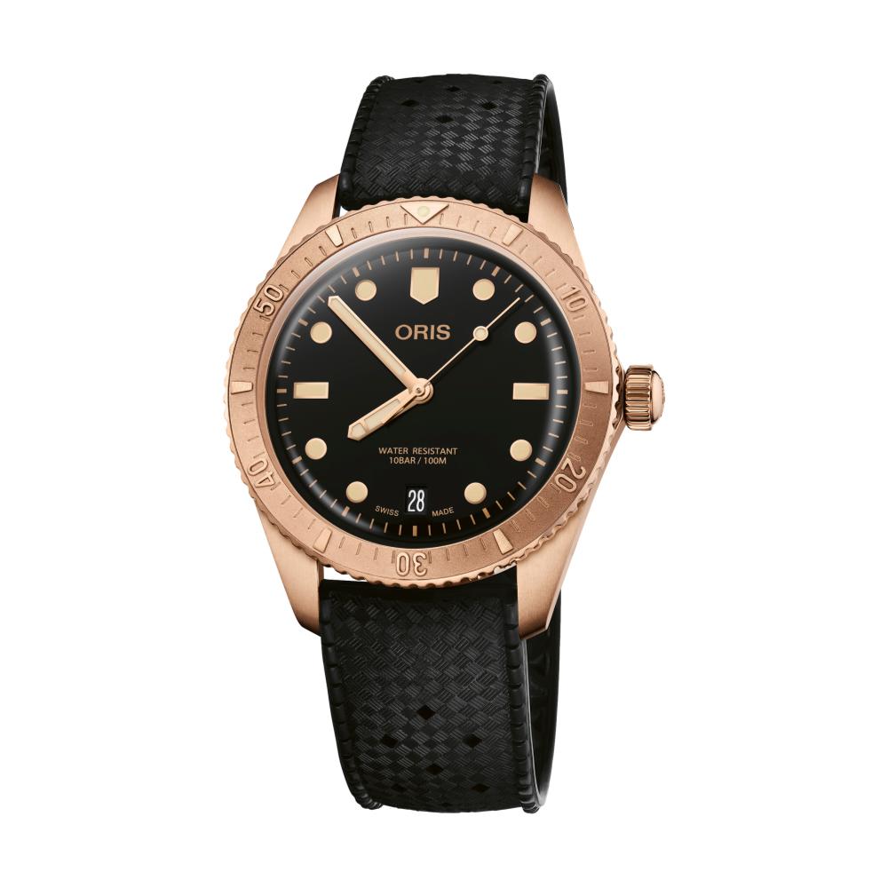 Divers Sixty-Five 'Cotton Candy' Sepia Bronze 38mm - Black on