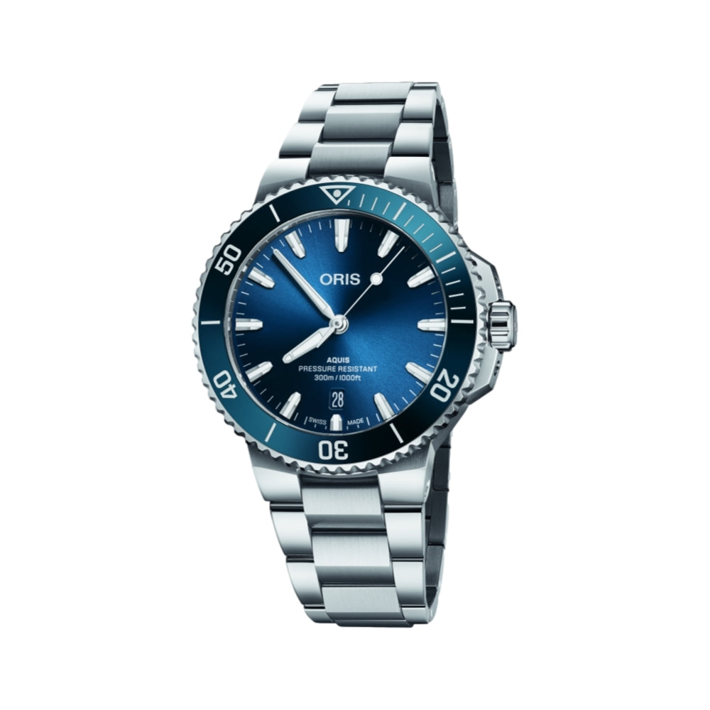 aquirarです Aquis Date Calibre 400 - 01 400 7769 4135-07 4 22 74FC | Oris