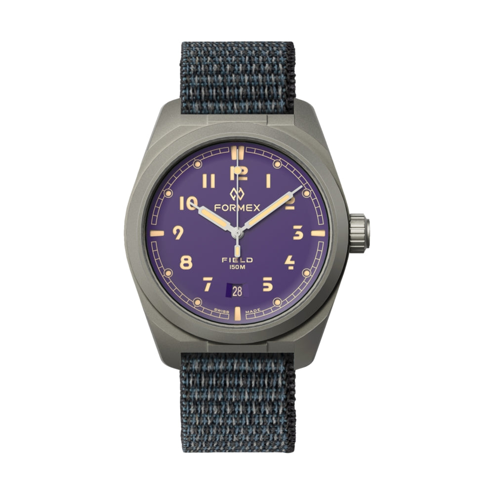 Purple / Grey Velcro