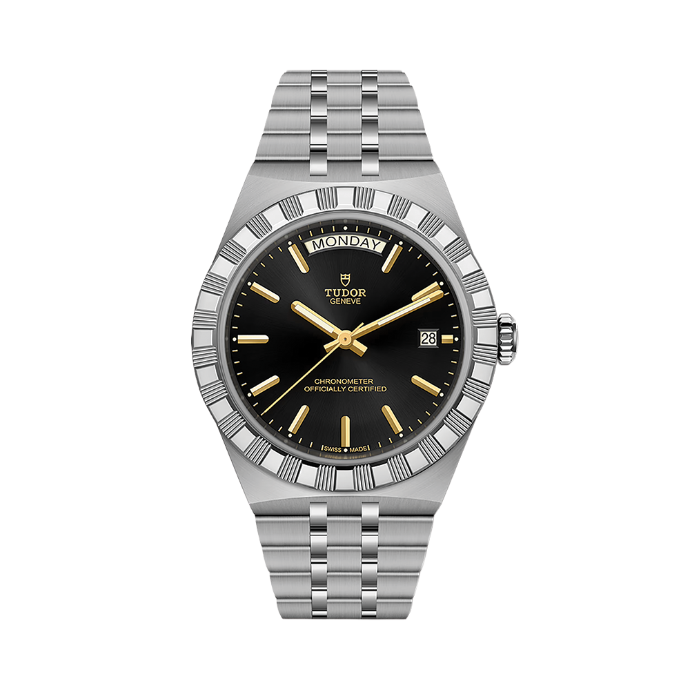 TUDOR Royal Day/Date 40mm - Black on Bracelet | Teddy Baldassarre