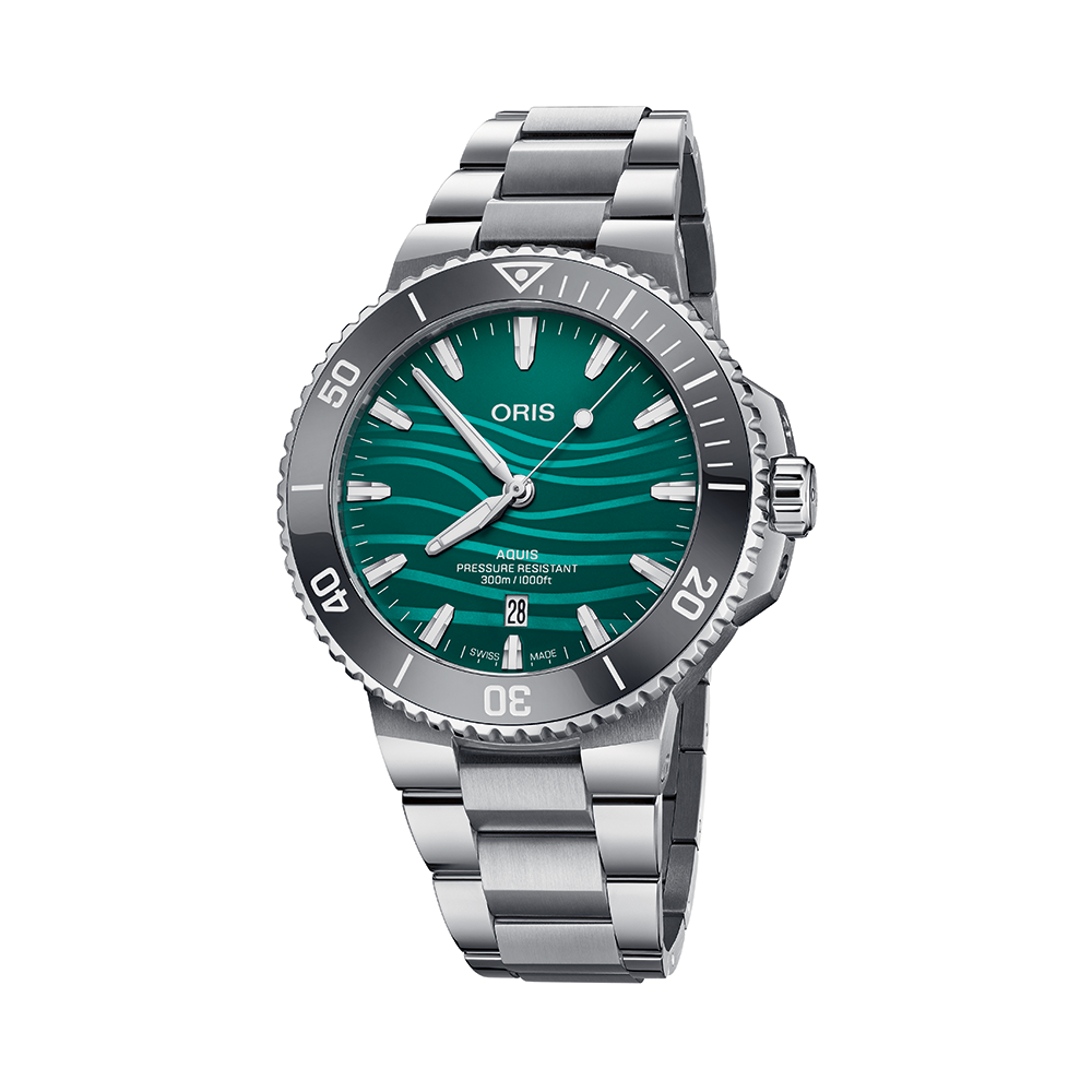 Aquis Date Yangtze Jiangtun Limited Edition 43.5mm - Blue-Green