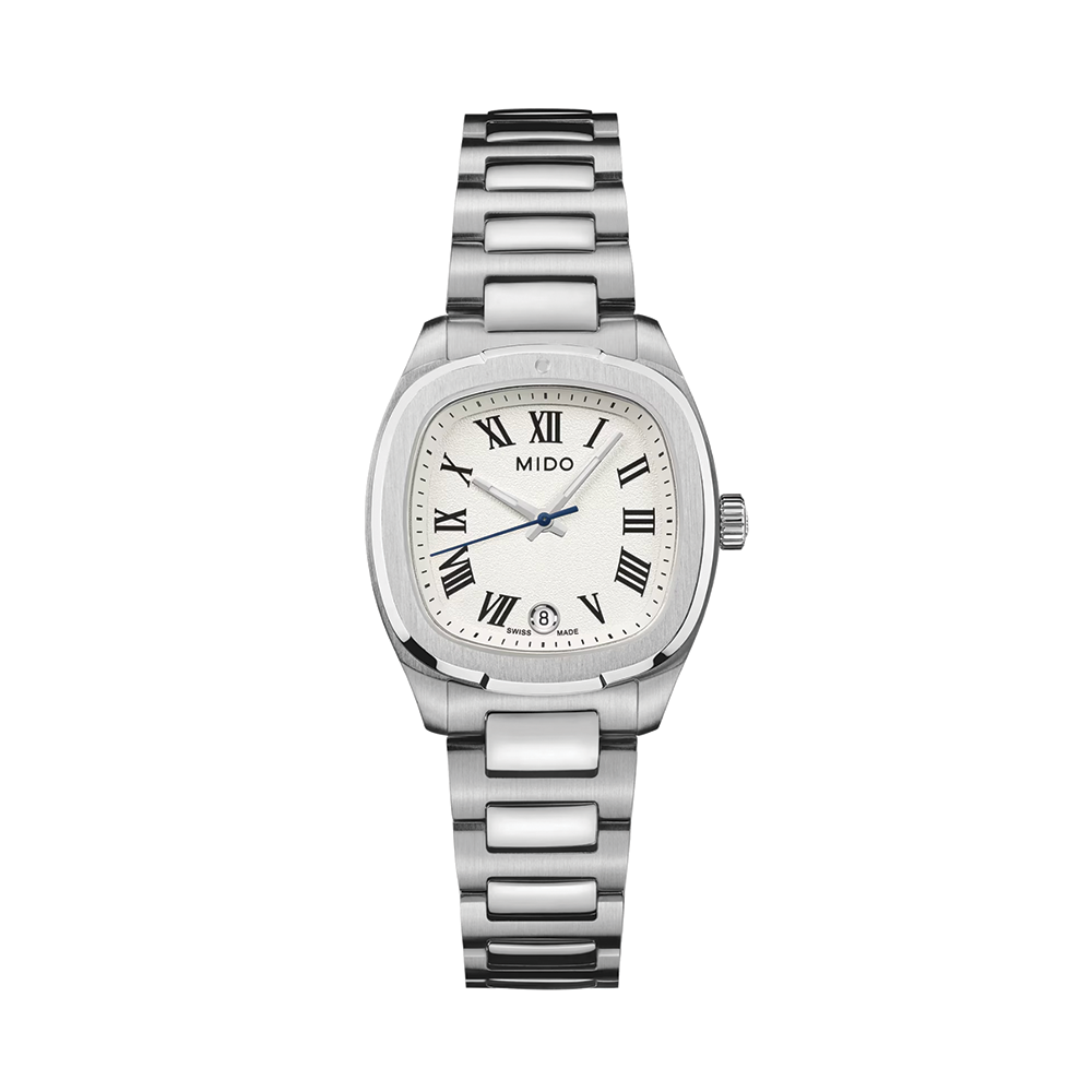 テレビ MIE039 Multifort TV Quartz 28mm - Ivory on Bracelet | Teddy Baldassarre