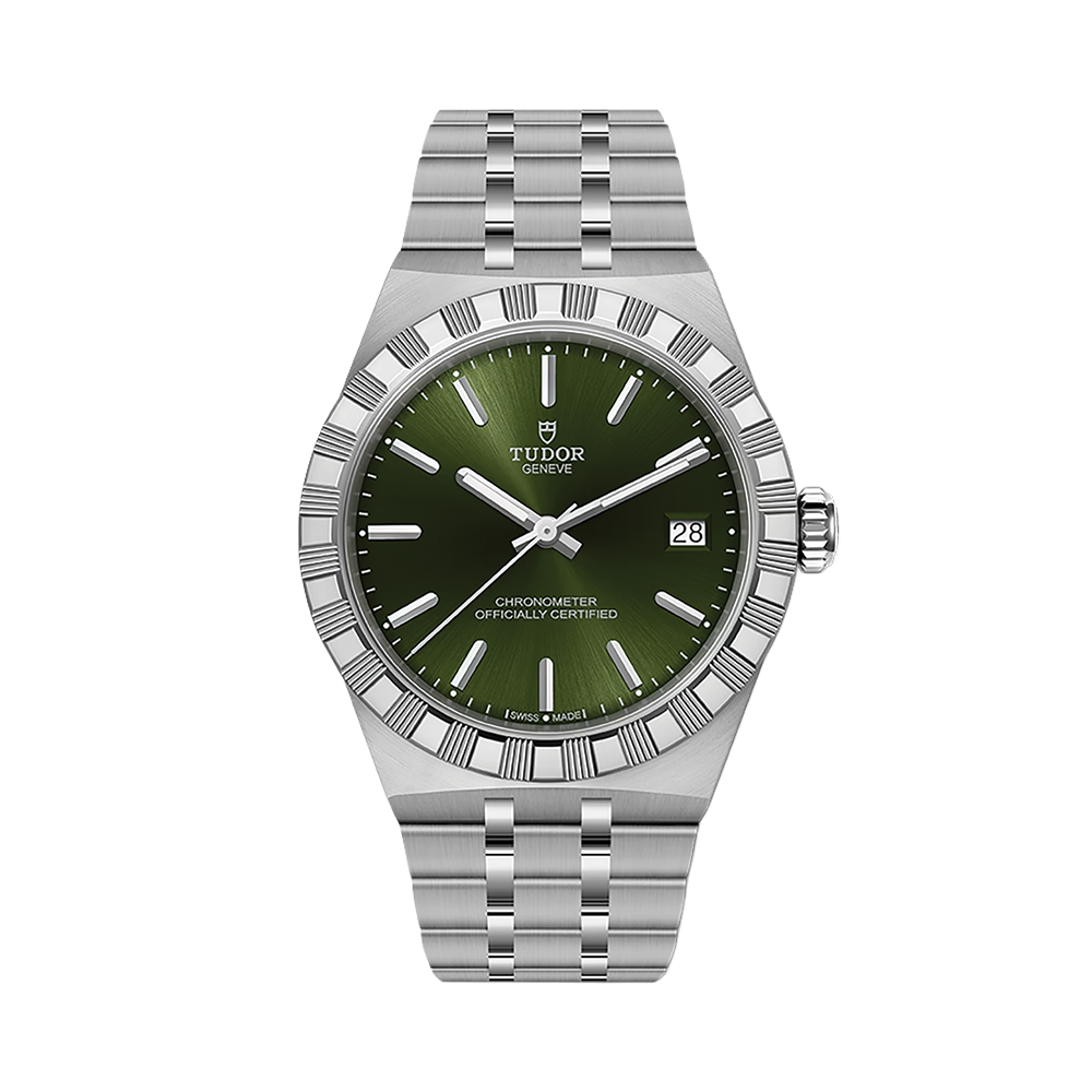 TUDOR Royal 36mm - Green on Bracelet | Teddy Baldassarre