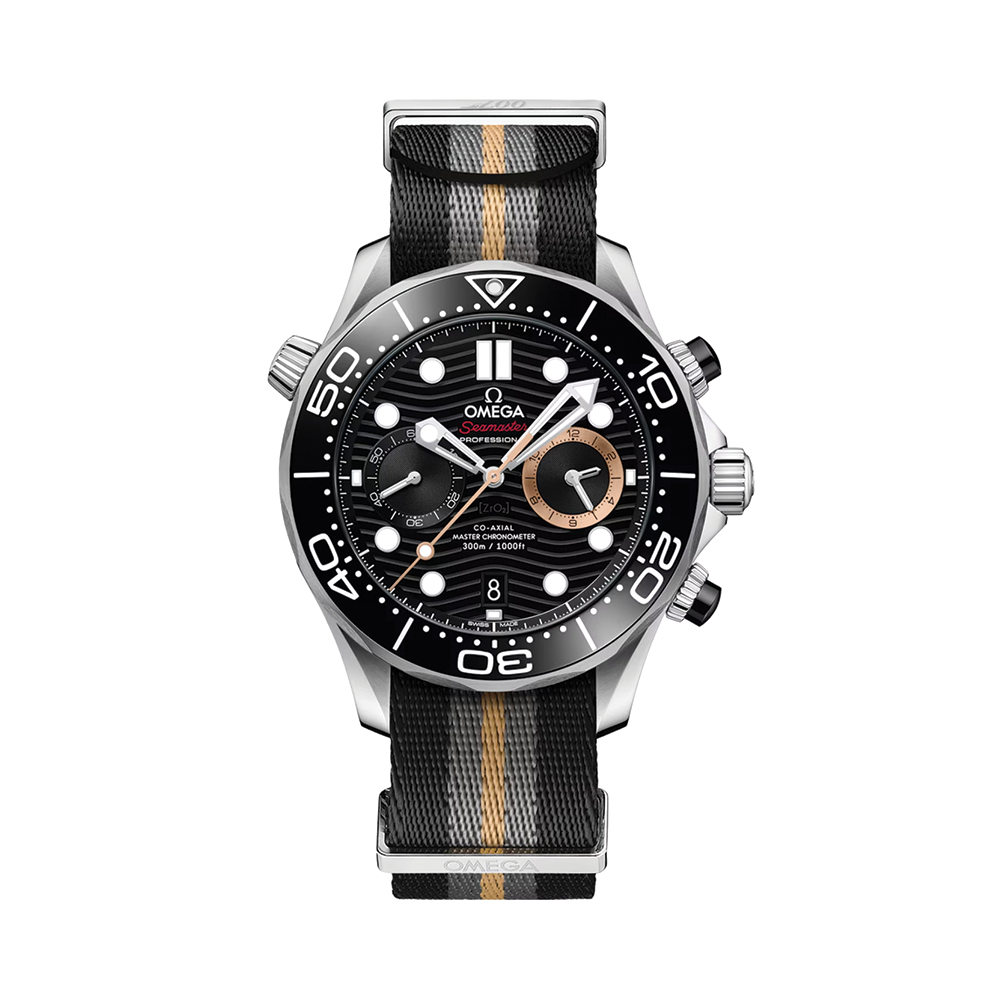 Seamaster Diver 300M Chronograph 007 First Light 44mm - Black on