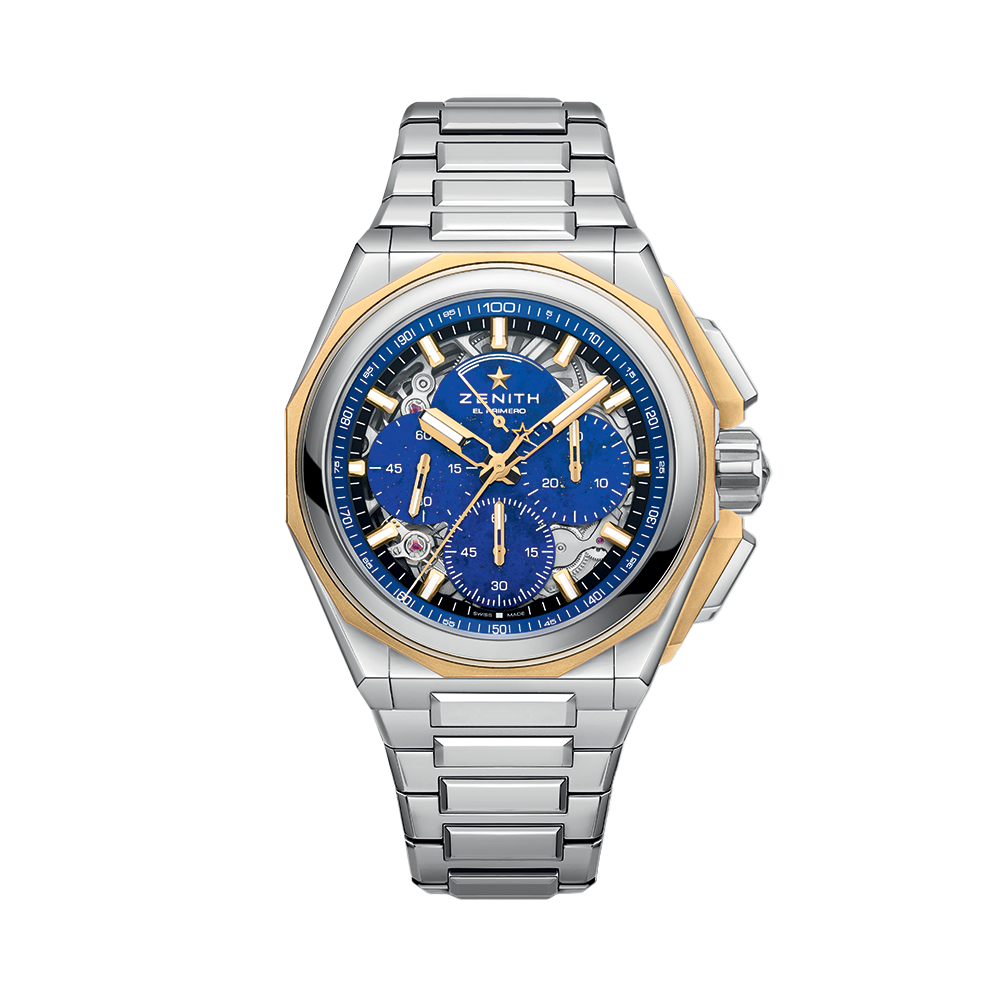 DEFY Extreme Lapis Lazuli Chronograph 45mm - Blue w/ Yellow Gold DEFY Extreme Lapis Lazuli Chronograph 45mm - Blue w/ Yellow Gold