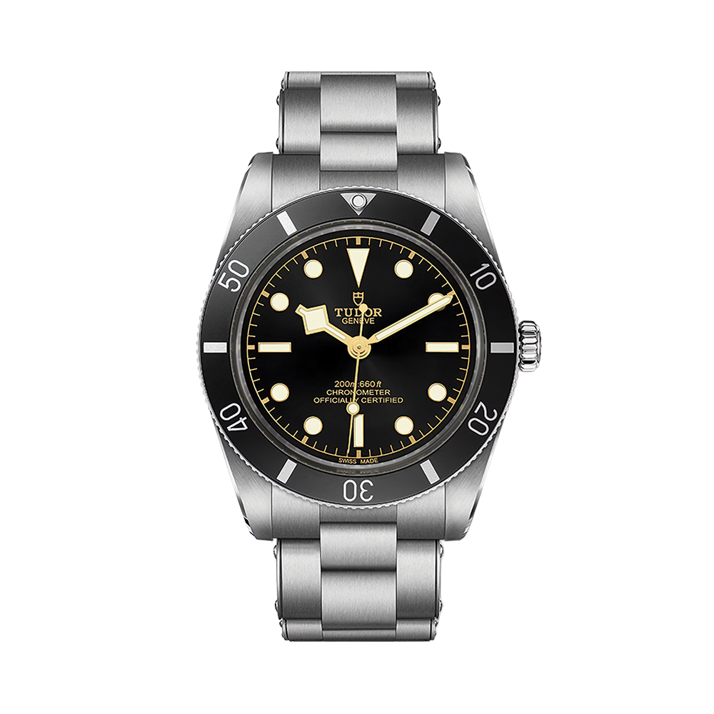 Black Bay 54 37mm - Black on Bracelet | Teddy Baldassarre