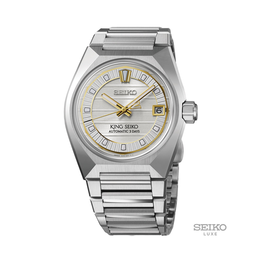 SLA087 King Seiko 41mm - Silver on Bracelet | Teddy Baldassarre