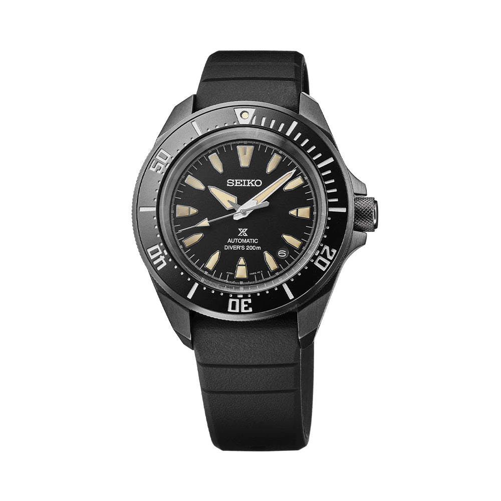 SRPL15 Prospex Samurai Diver 41.7mm - Black on Rubber Strap