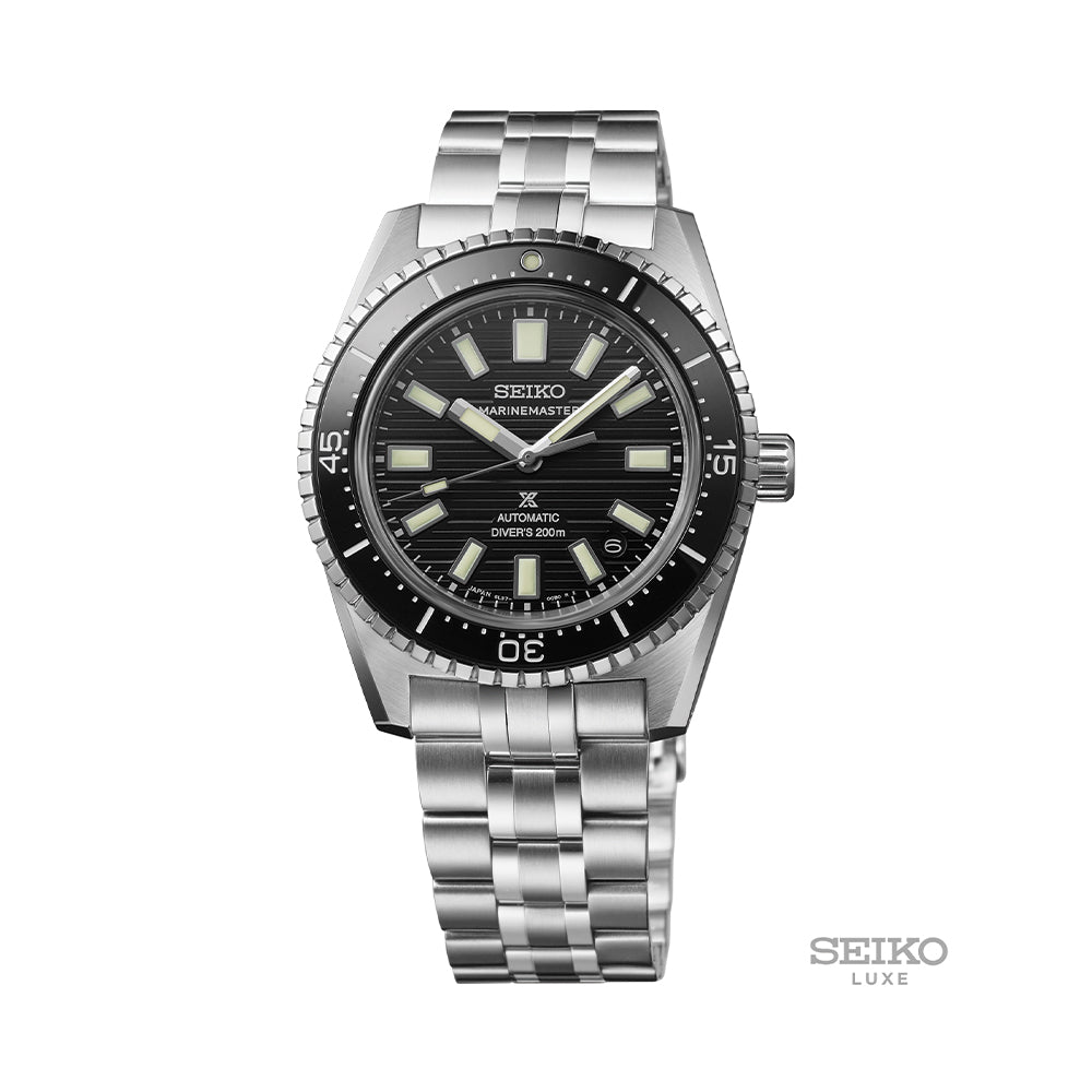 SJE101 Prospex Marinemaster 1965 Heritage Diver 39.5mm - Black on