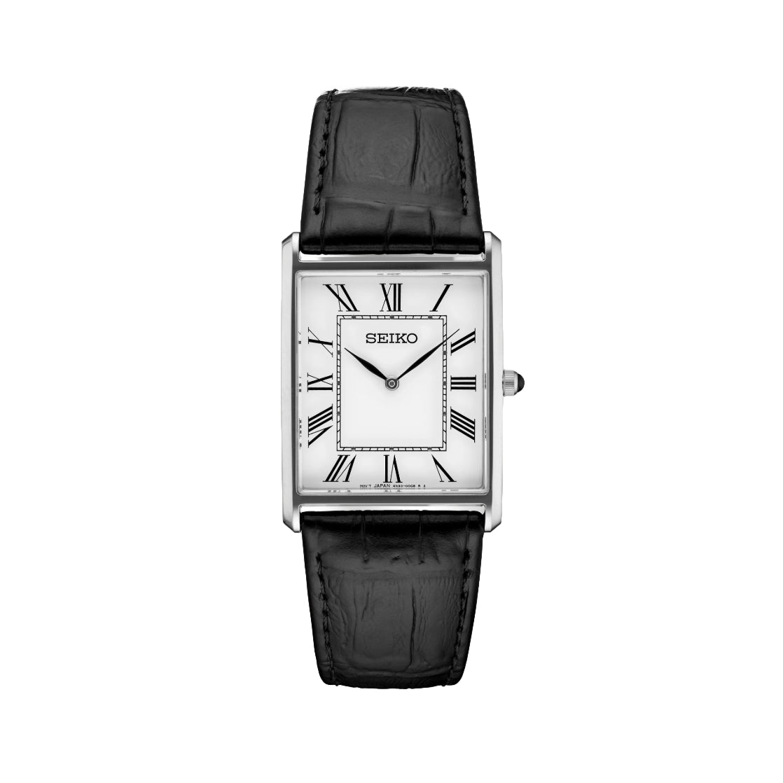 SWR049 Essentials 38.5mm - White on Leather Strap | Teddy Baldassarre