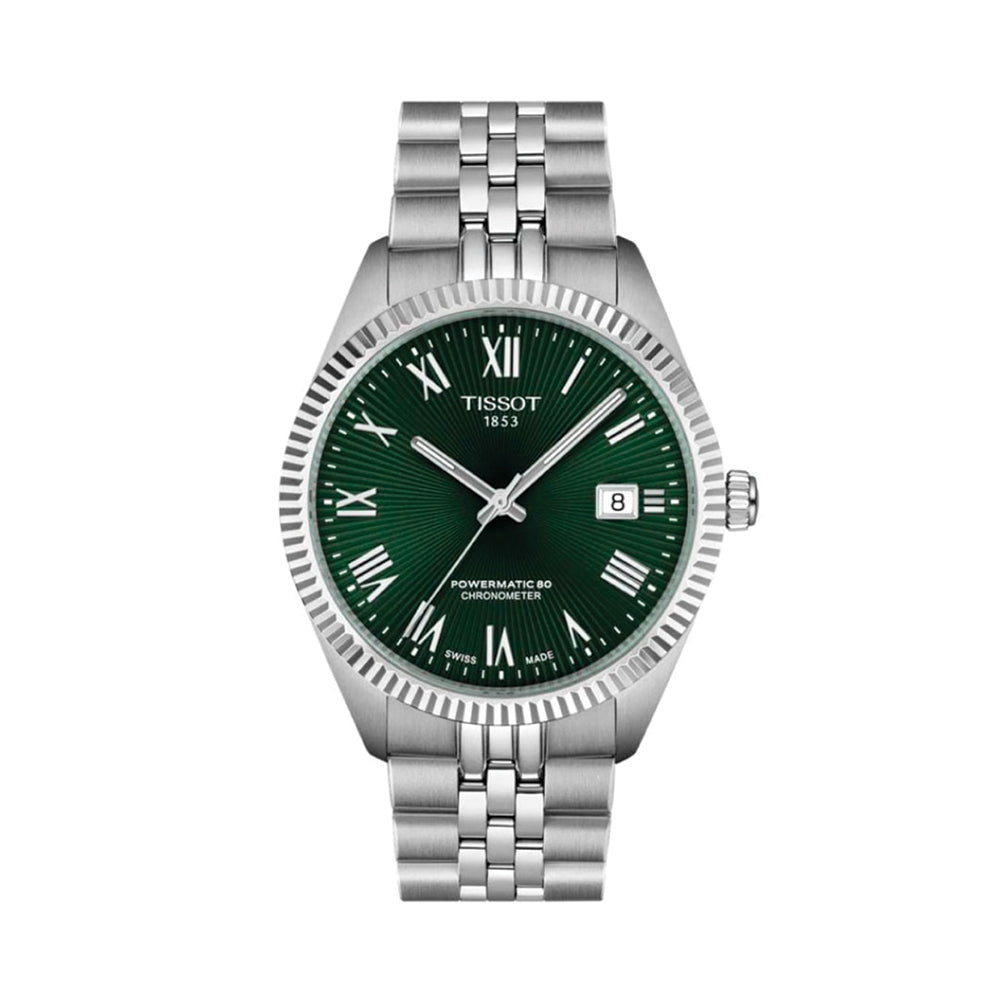 【T8138】BALLADE Ballade Powermatic 80 COSC 39mm - Green on Bracelet | Teddy