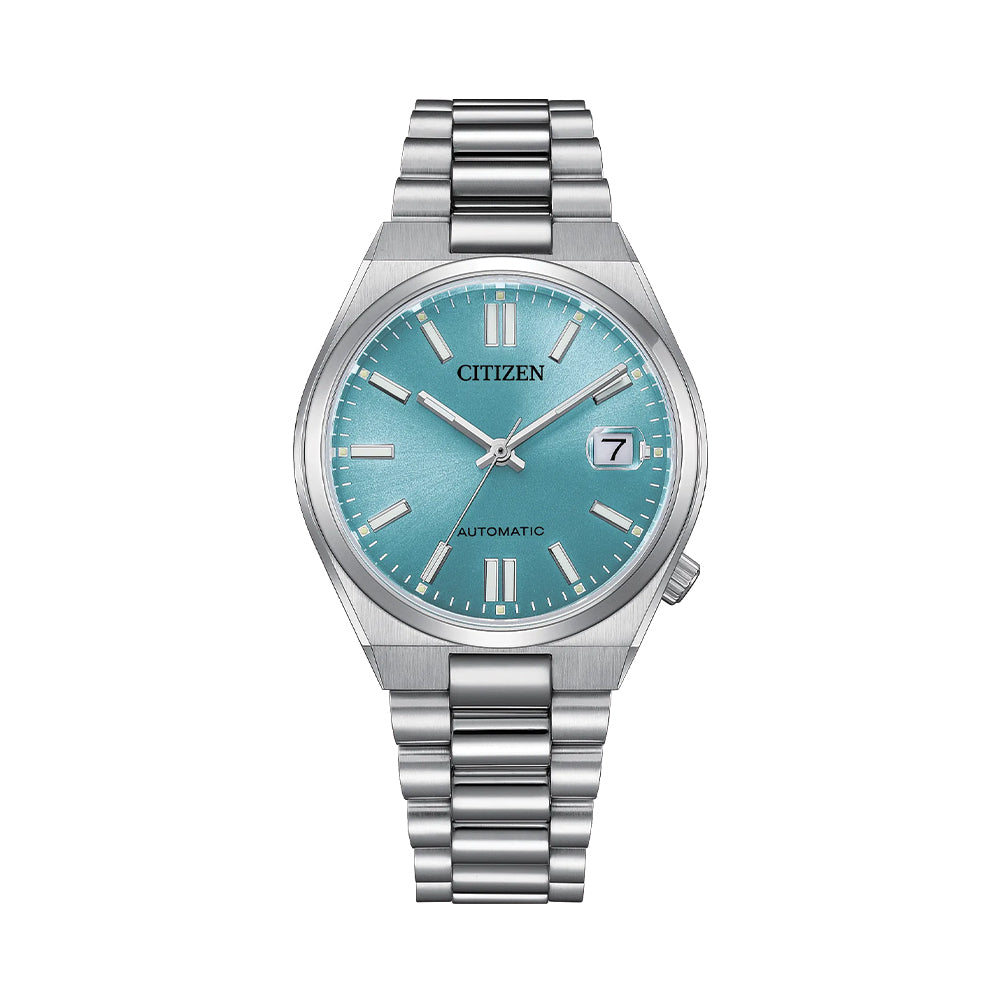 Tsuyosa Automatic 37mm - Ice Blue on Bracelet | Teddy Baldassarre