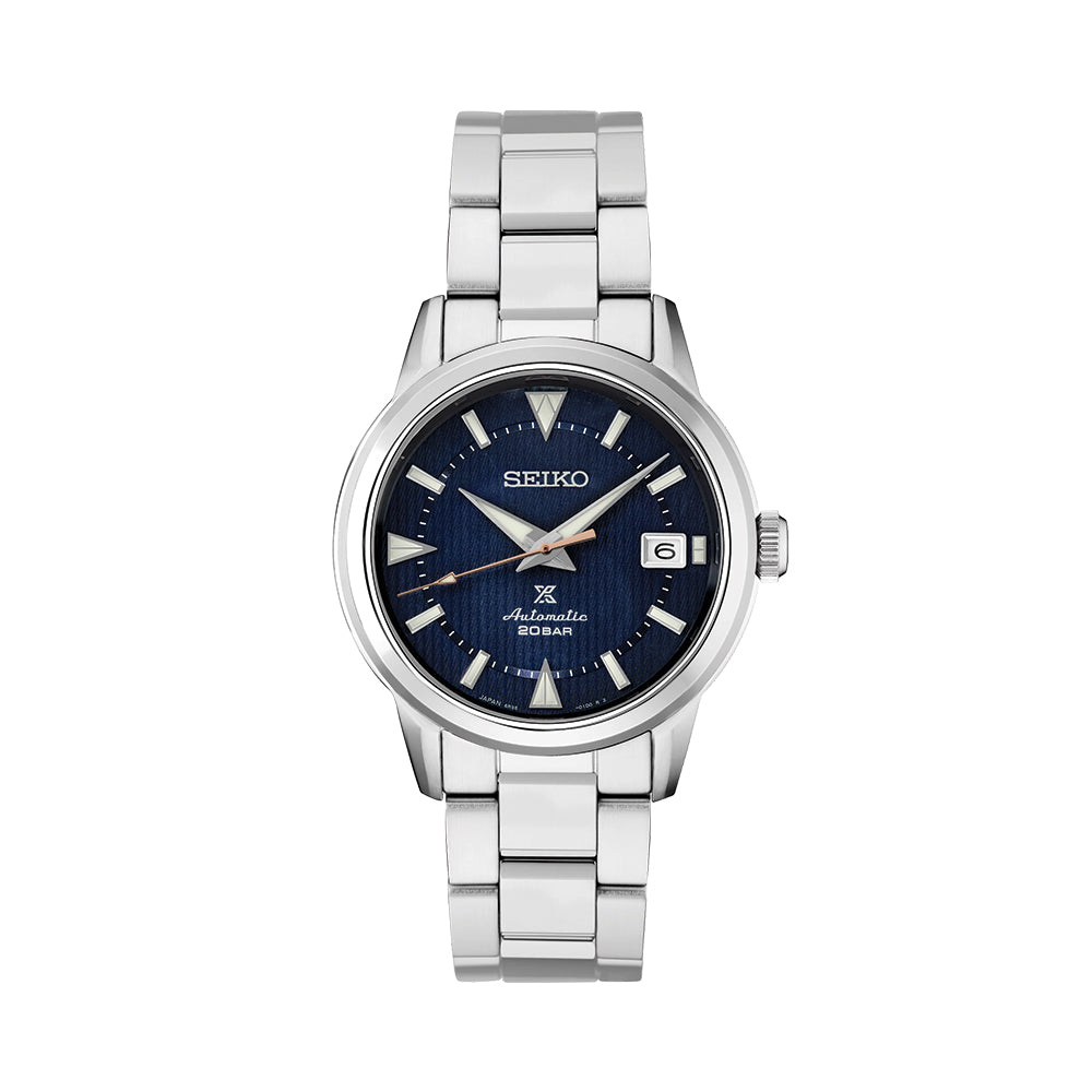 SPB249 Prospex Land 38mm - Blue on Bracelet | Teddy Baldassarre