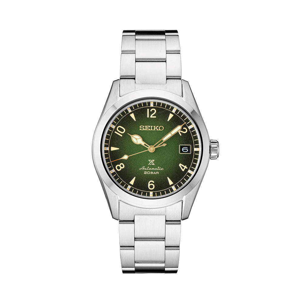 SPB155 Prospex Land 'Alpinist' 38mm - Green on Bracelet | Teddy