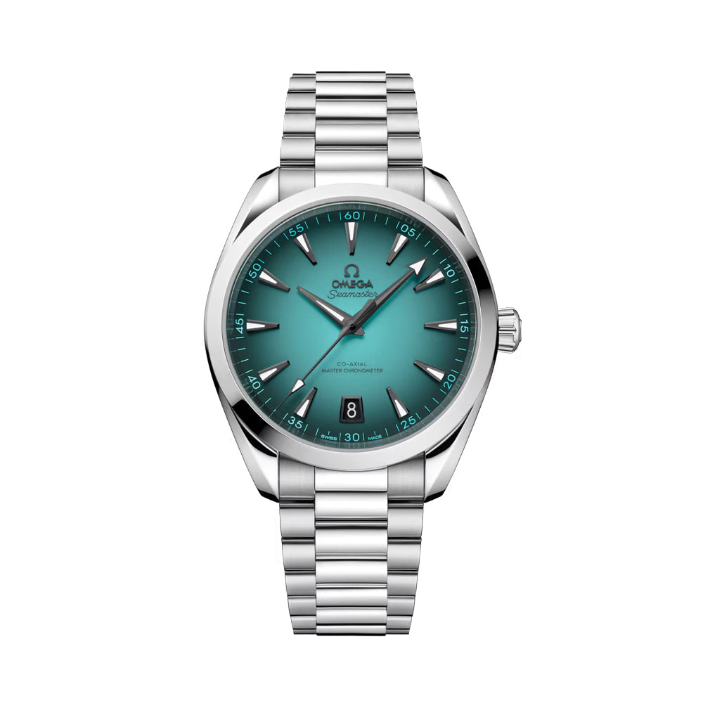 Seamaster Aqua Terra 150M 41mm - Turquoise on Bracelet | Teddy