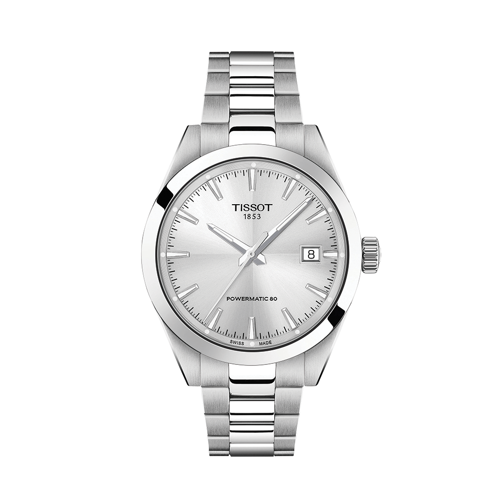 Gentleman 38mm - Silver on Bracelet | Teddy Baldassarre Gentleman 38mm - Silver on Bracelet | Teddy Baldassarre