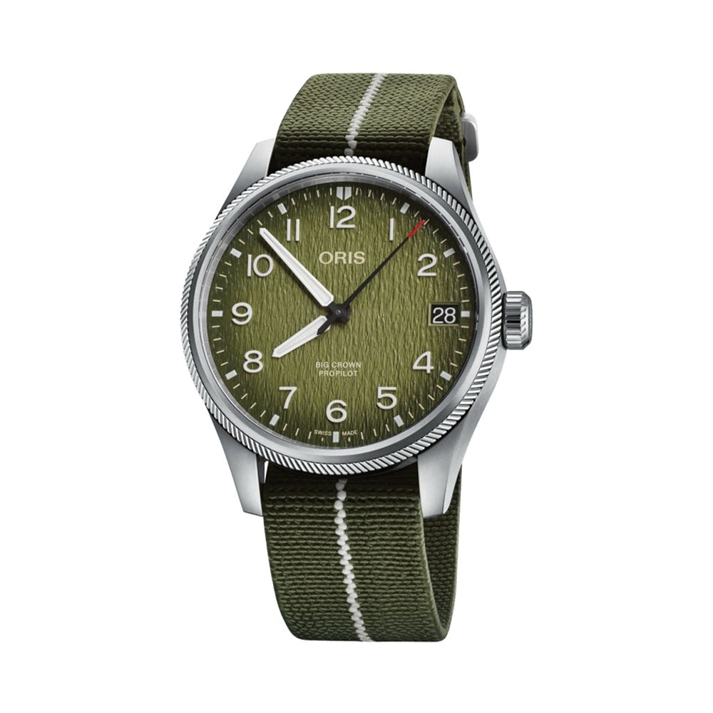 Okavango Air Rescue Limited Edition 41mm - Green on Textile Strap