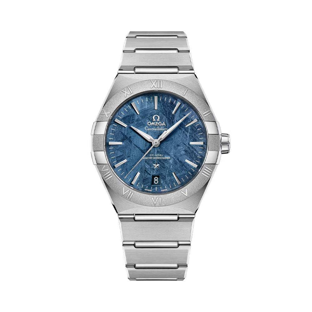 Constellation 41mm - Blue Meteorite on Bracelet | Teddy Baldassarre