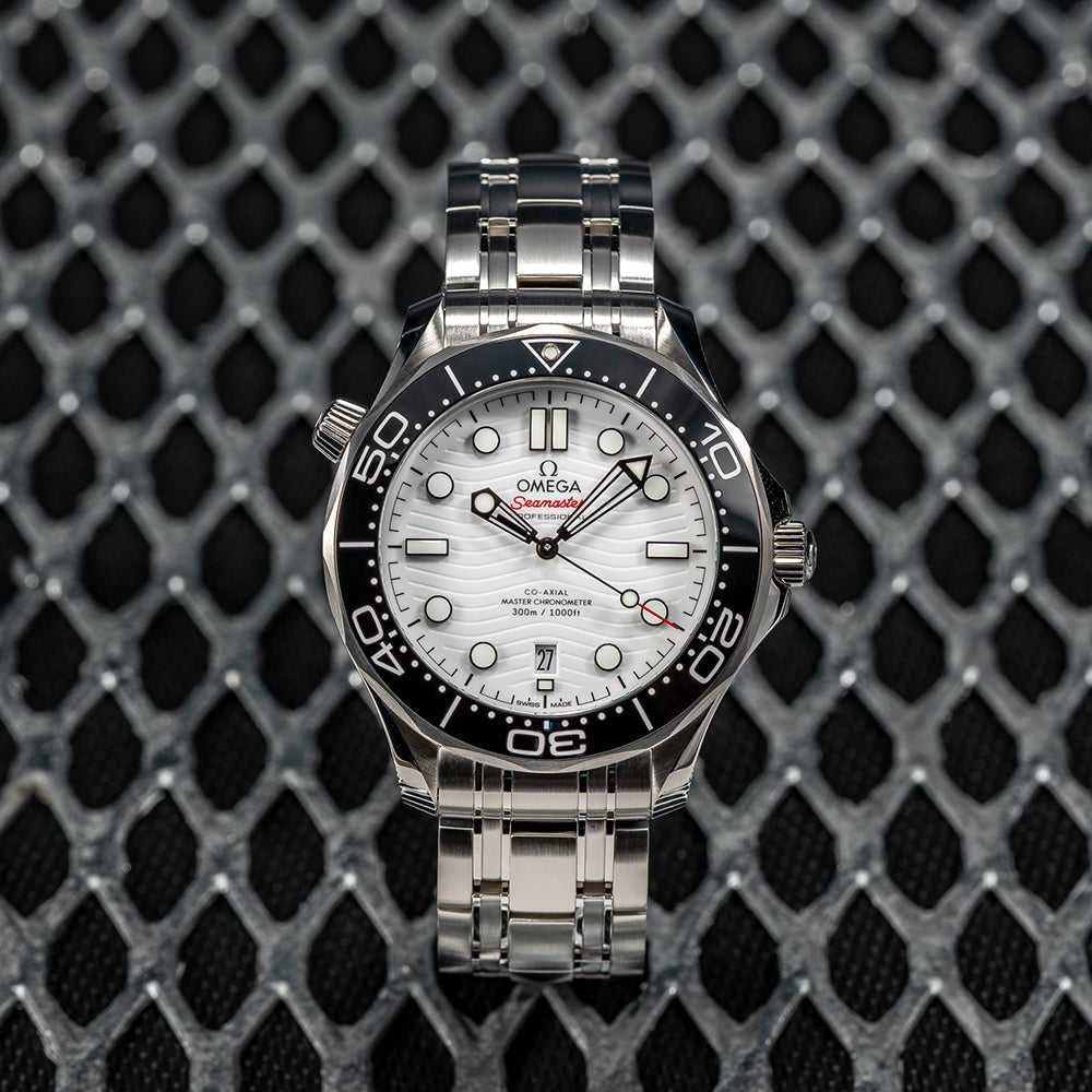 Seamaster Diver 300M Co-Axial Master Chronometer Stainless Steel 42 mm - White