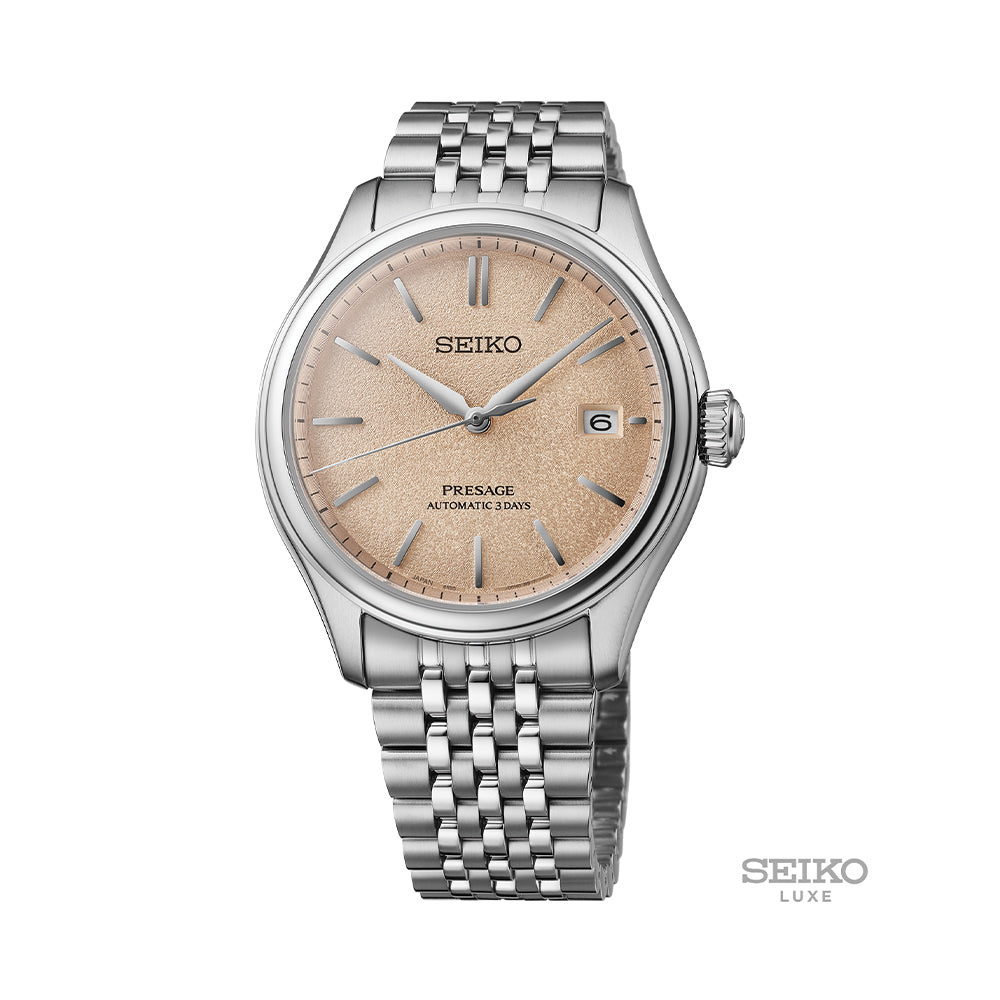 SPB467 Presage 40.2mm - Salmon on Bracelet | Teddy Baldassarre