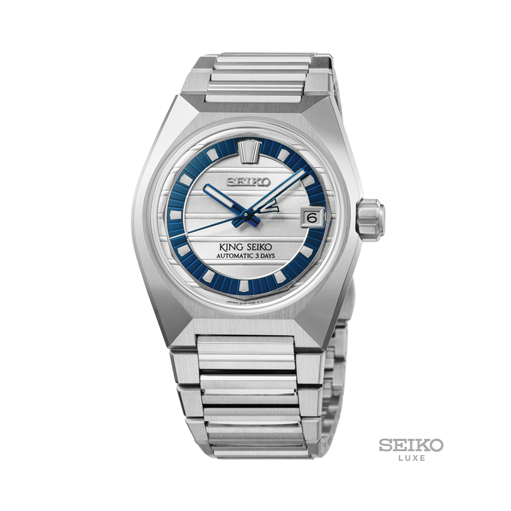 HKF004 King Seiko VANAC Limited Edtion 41mm - Silver on Bracelet