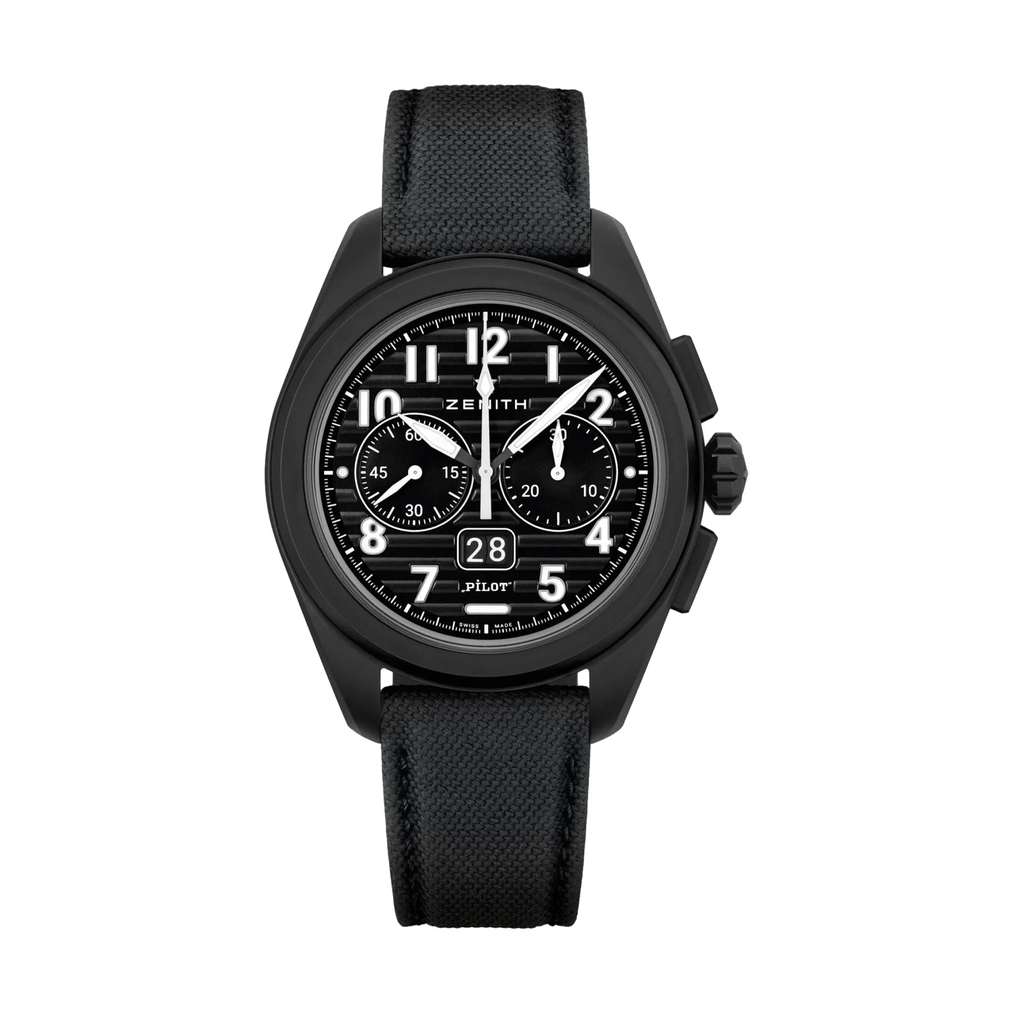 Pilot Chronograph Flyback Big Date - Black Ceramic