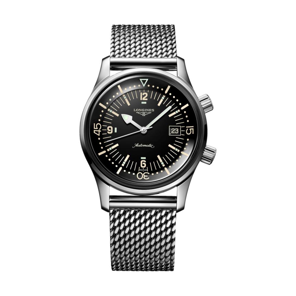 Legend Diver 42mm - Black on Bracelet | Teddy Baldassarre