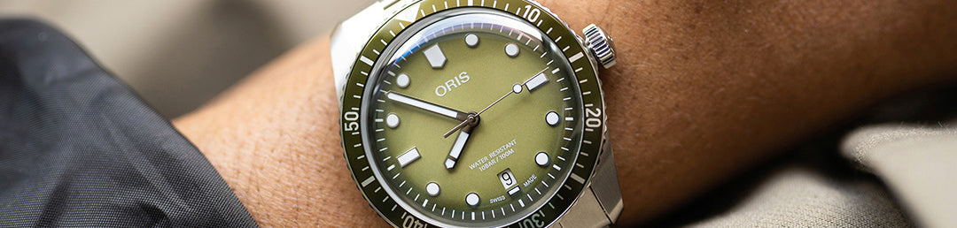 News: Oris Unveils The New Divers Sixty-Five Date 'Forest Green'