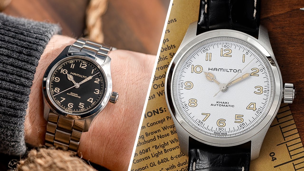 The Hamilton Murph 38 Gets A White Dial & A New Bracelet Option! (Hand