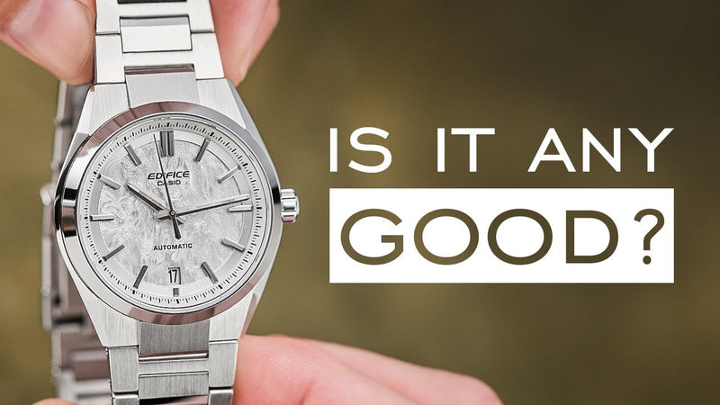 Casio’s First Mechanical Watch Ever - The Edifice EFK