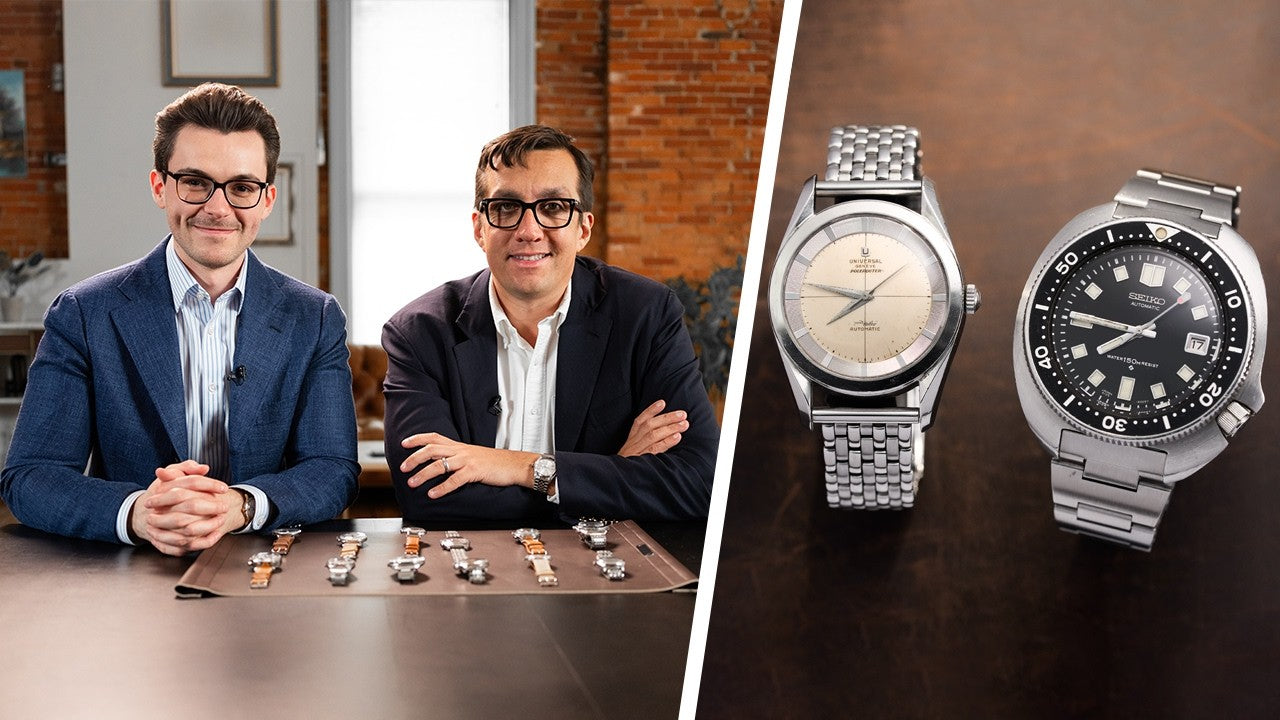 How To Start Collecting Vintage Watches With Expert Eric Wind – Over 10 Watches Featured