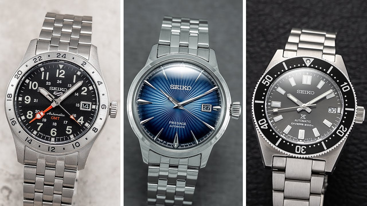 Building Complete Watch Collections With Seiko - 5 Collection Types & 