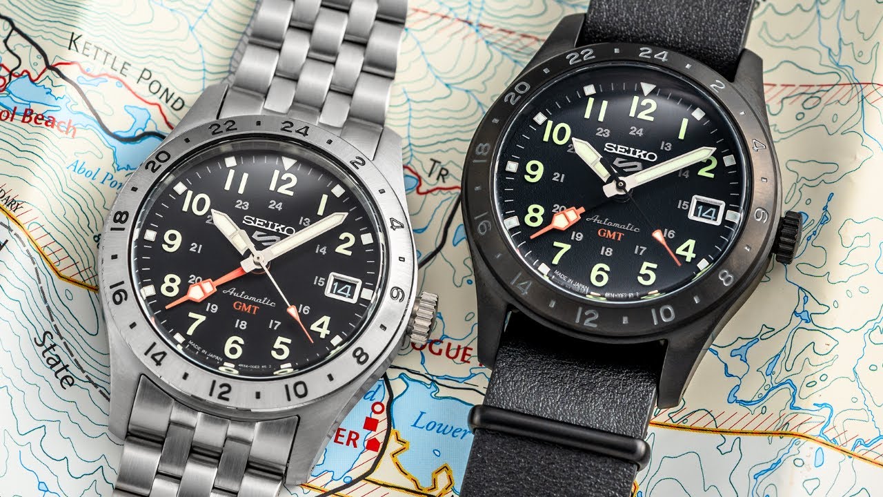 The New Most Attainable GMT From Seiko - Seiko 5 Field GMT SSK023 & SS