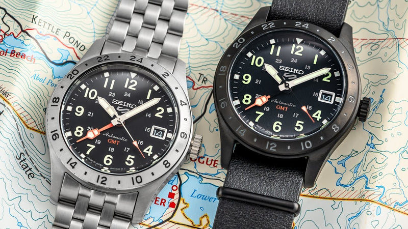 The New Most Attainable GMT From Seiko - Seiko 5 Field GMT SSK023 & SSK025