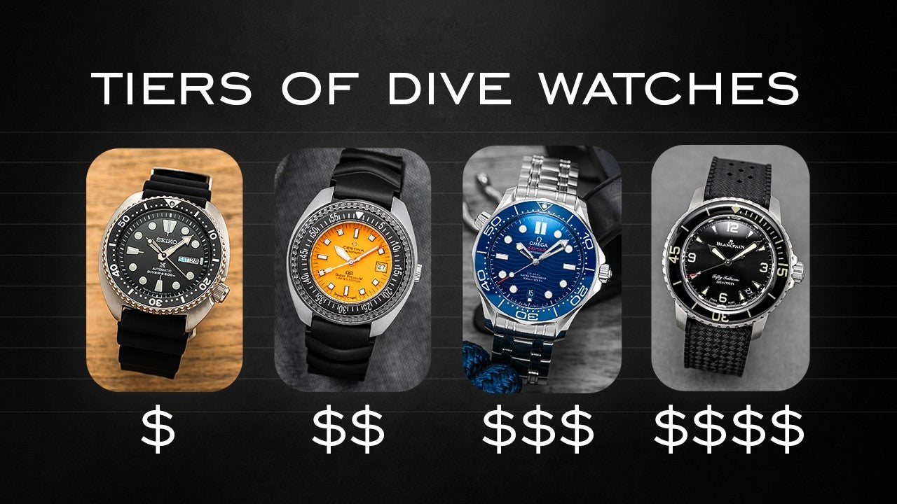 Understanding the Tiers of Dive Watches