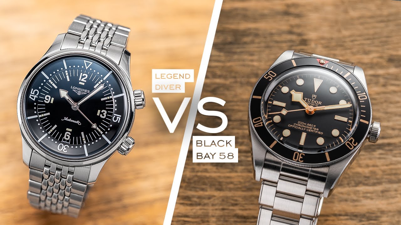 Two Of The Best Heritage Dive Watches Under $4k - Tudor Black Bay 58 v