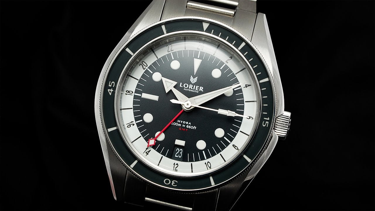 A New Era Of Attainable GMT Watches Is Here - Lorier Hydra SIII GMT Re