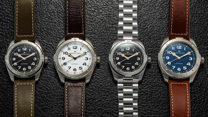 Unveiling The New Hamilton Khaki Field Expedition in the Middle of the Forest