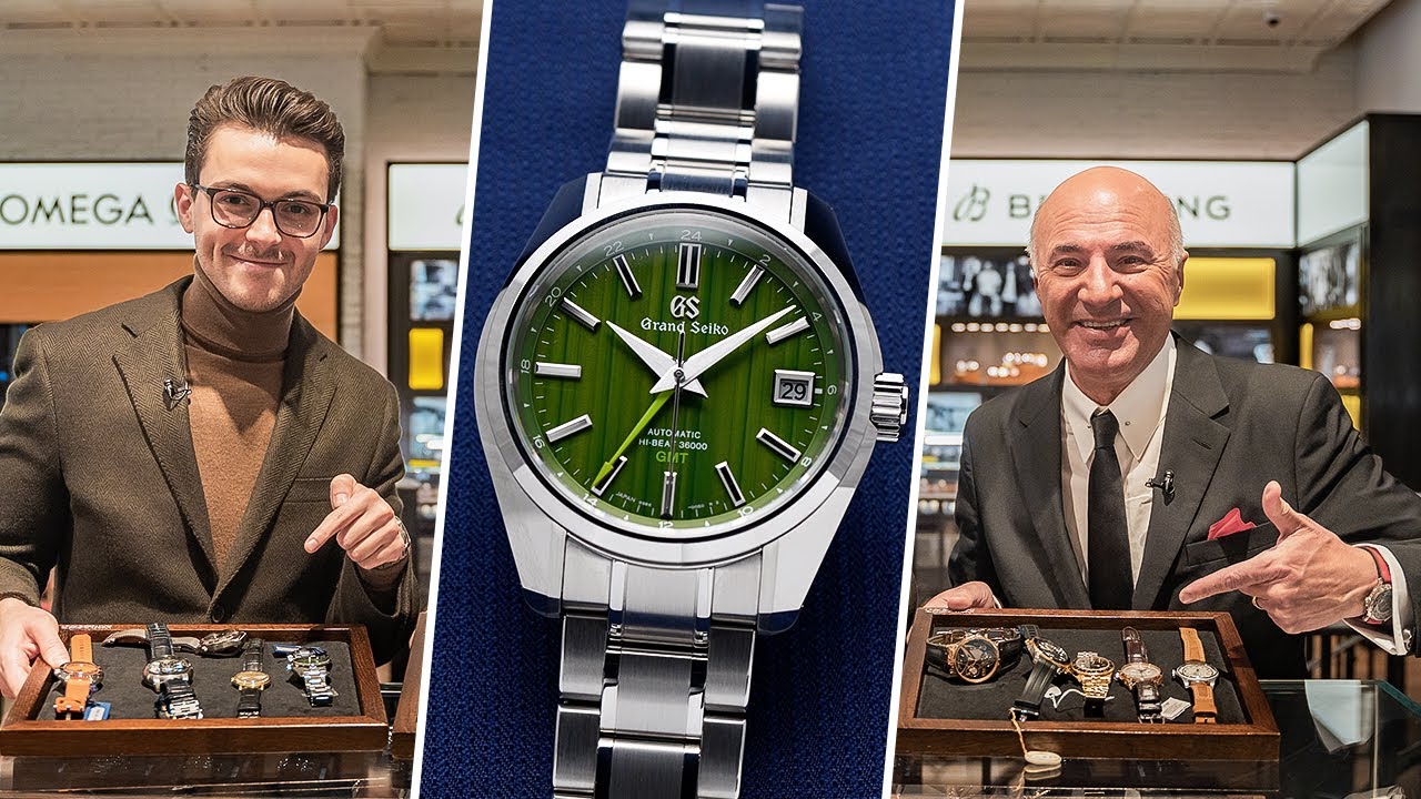 Watch Shopping With Kevin O'Leary - Building A 5 Watch Collection (Unl