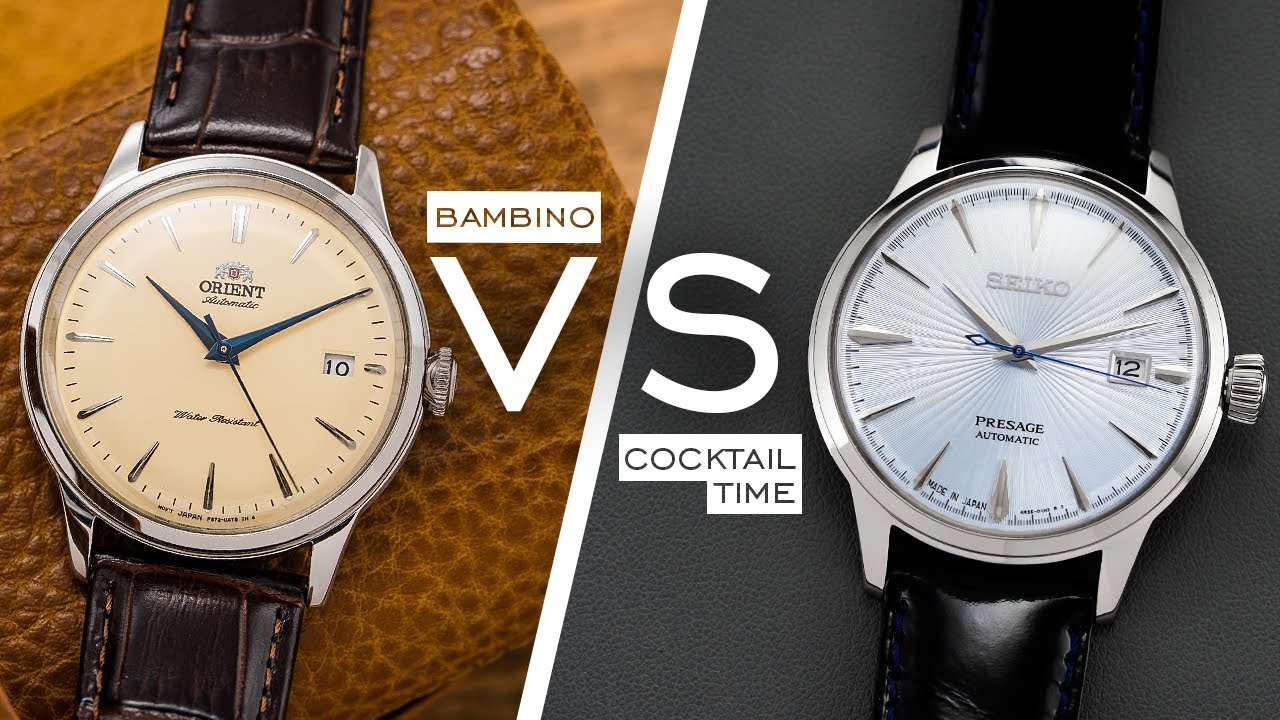 Two Of The BEST Affordable Mechanical Dress Watches - Orient Bambino v
