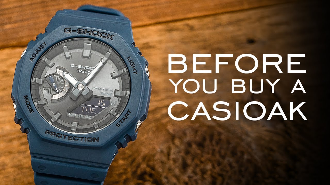 Before You Buy A G-Shock CasiOak - (Collection Guide, How To Use & Set