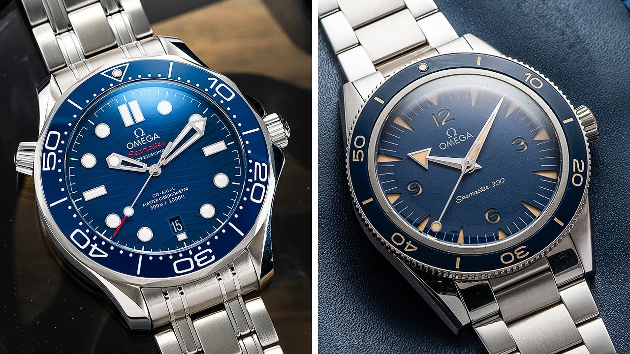Omega Seamaster 300 vs. Omega Seamaster Diver 300 - Comparison & Which