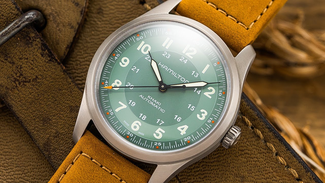 The Best Value in Swiss Field Watches Goes Titanium - Hamilton Khaki F