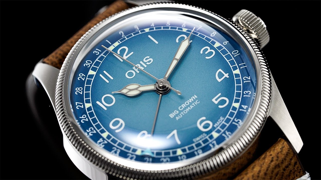 A New 38mm Oris Big Crown Pointer Date with a Striking Dial - Cervo Vo