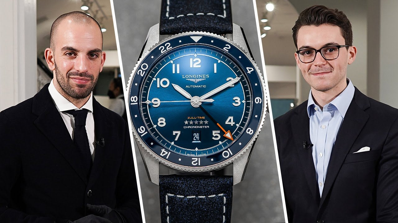 Introducing the NEW Longines Watches with their Head of Product - Spirit 37mm & Zulu Time GMT