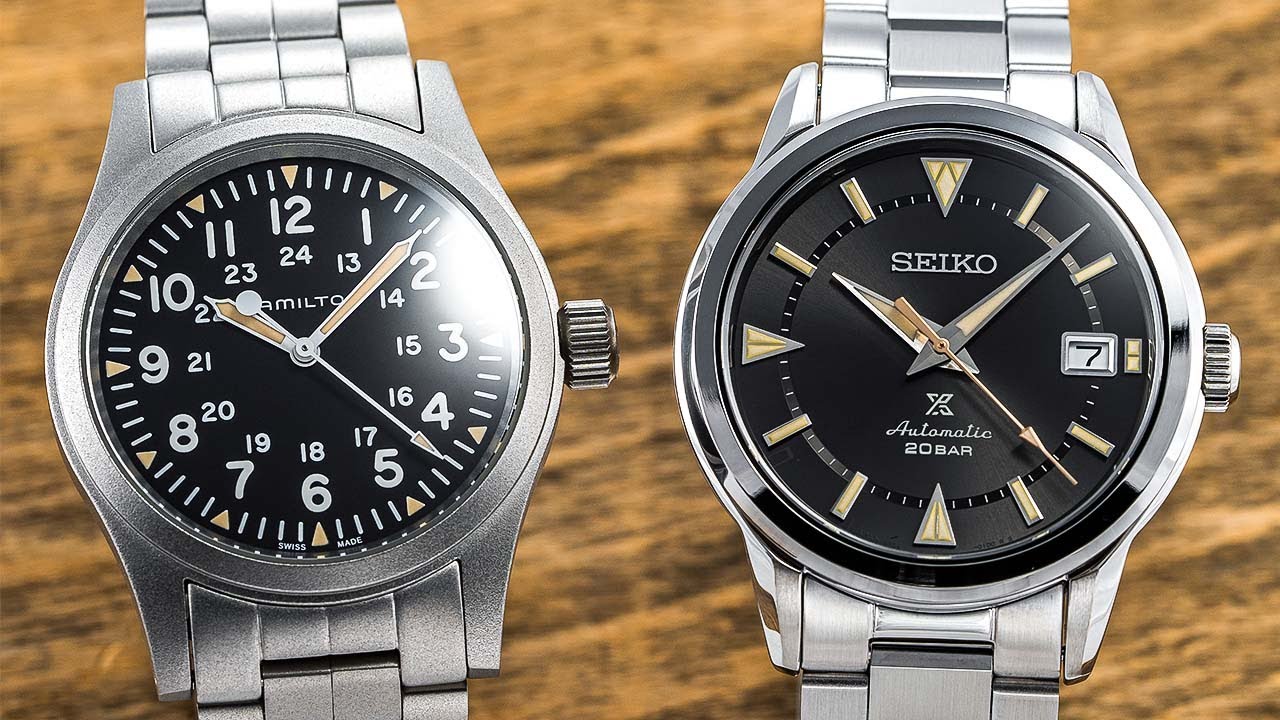 Comparing Two of the Top Field Watches For the Money- Hamilton Khaki F