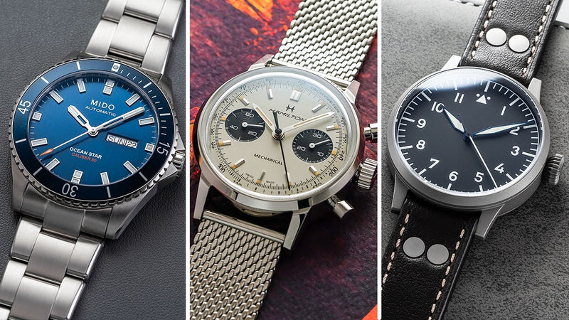 Building the Perfect Watch Collection With 3 Styles - Dive, Drive, & Fly